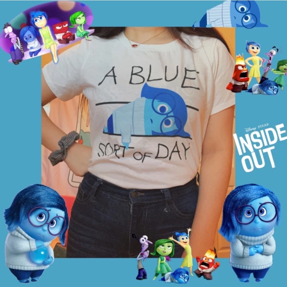 Inside out T-shirt  💙✨